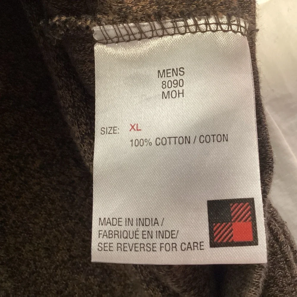 Woolrich Men's Cotton Sweater 1/4 Zip Size XL